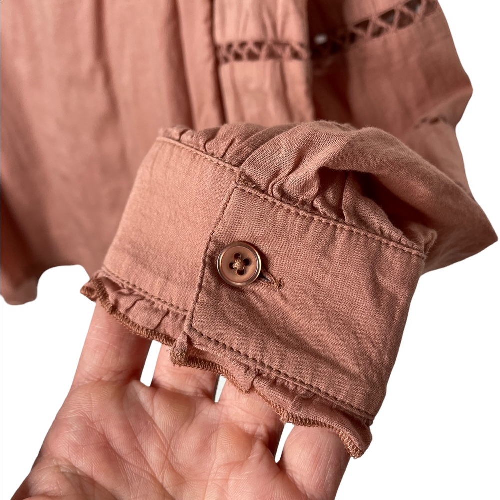 Reformation Rust Blouse - Picture 4 of 6